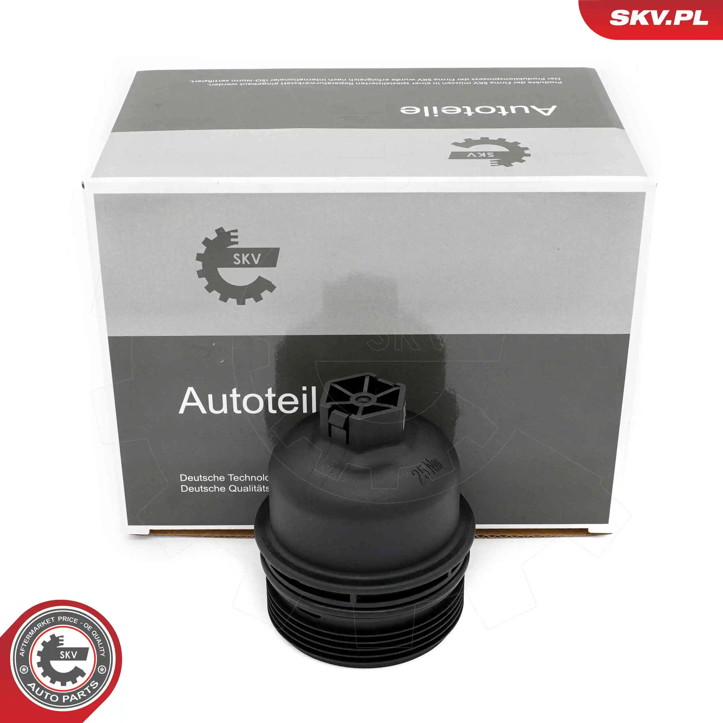 Cap, oil filter housing